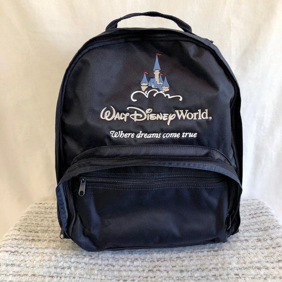Disney Handbags - DISNEY official Navy Backpack Walt Disney World